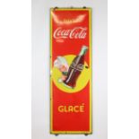 Enamel sign Coca cola 1956