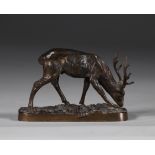 Small bronze "the deer"