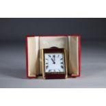 Cartier alarm clock in its original box