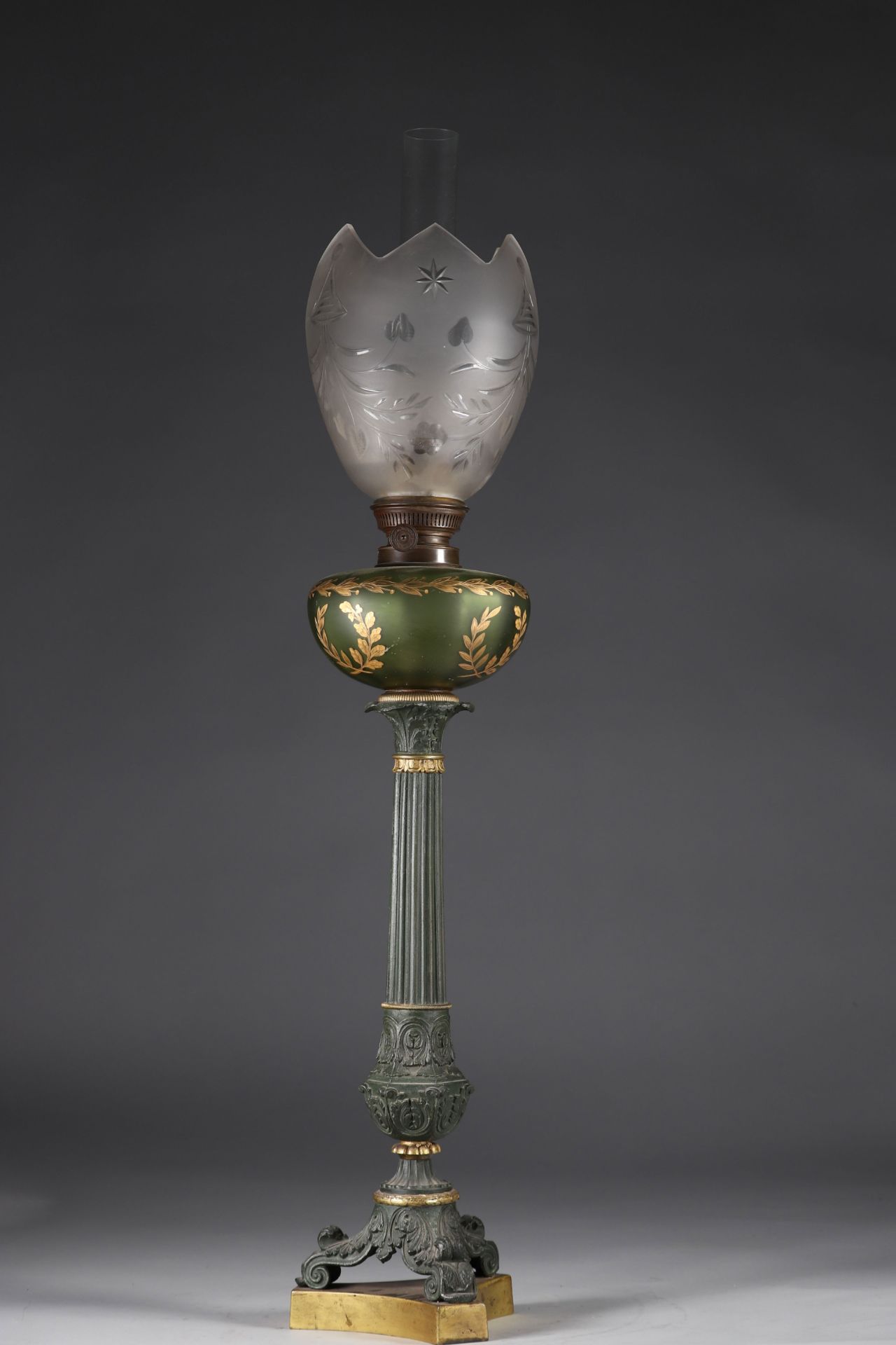 Imposing period Empire lamp - Image 2 of 3