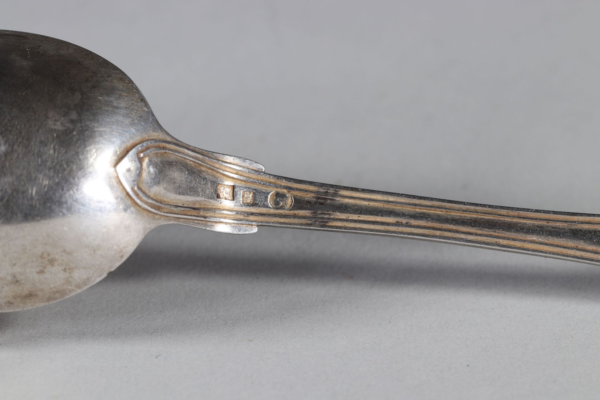 Set of cutlery forks spoons in silver hallmarks Minerva - Image 4 of 4