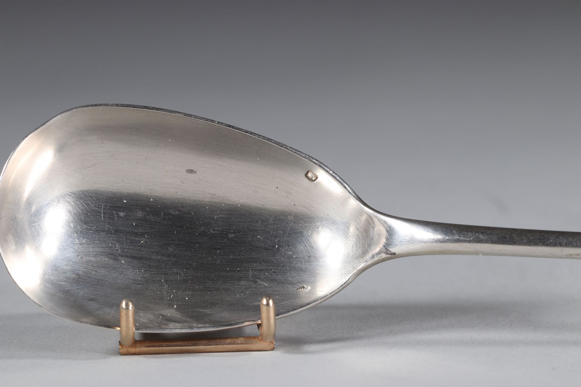 Set of silver spoons set with Minerva hallmarks - Bild 3 aus 3