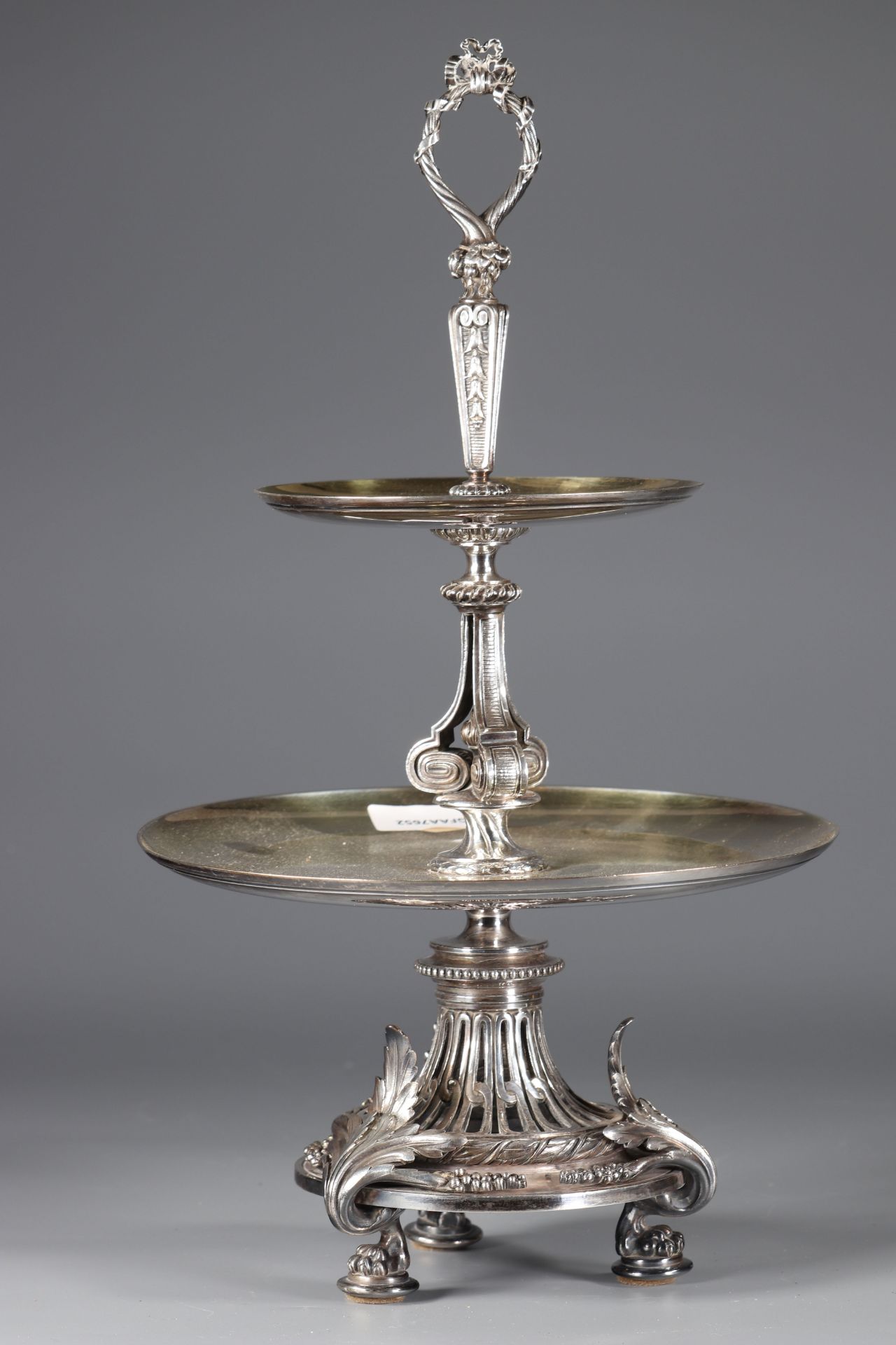 Christofle silver-plated centerpiece
