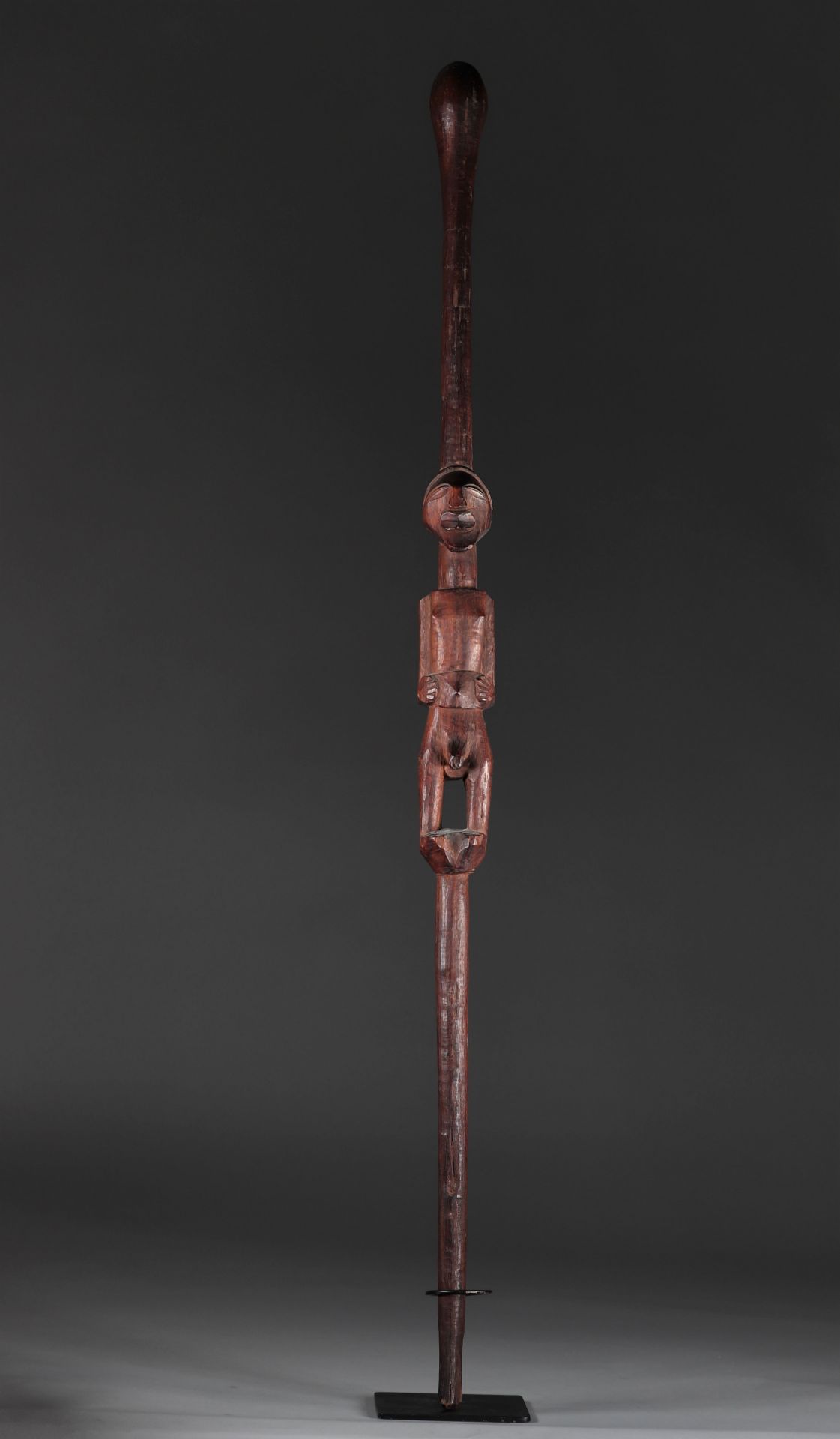 Songye scepter early 20th century beautiful patina of use - Bild 3 aus 5