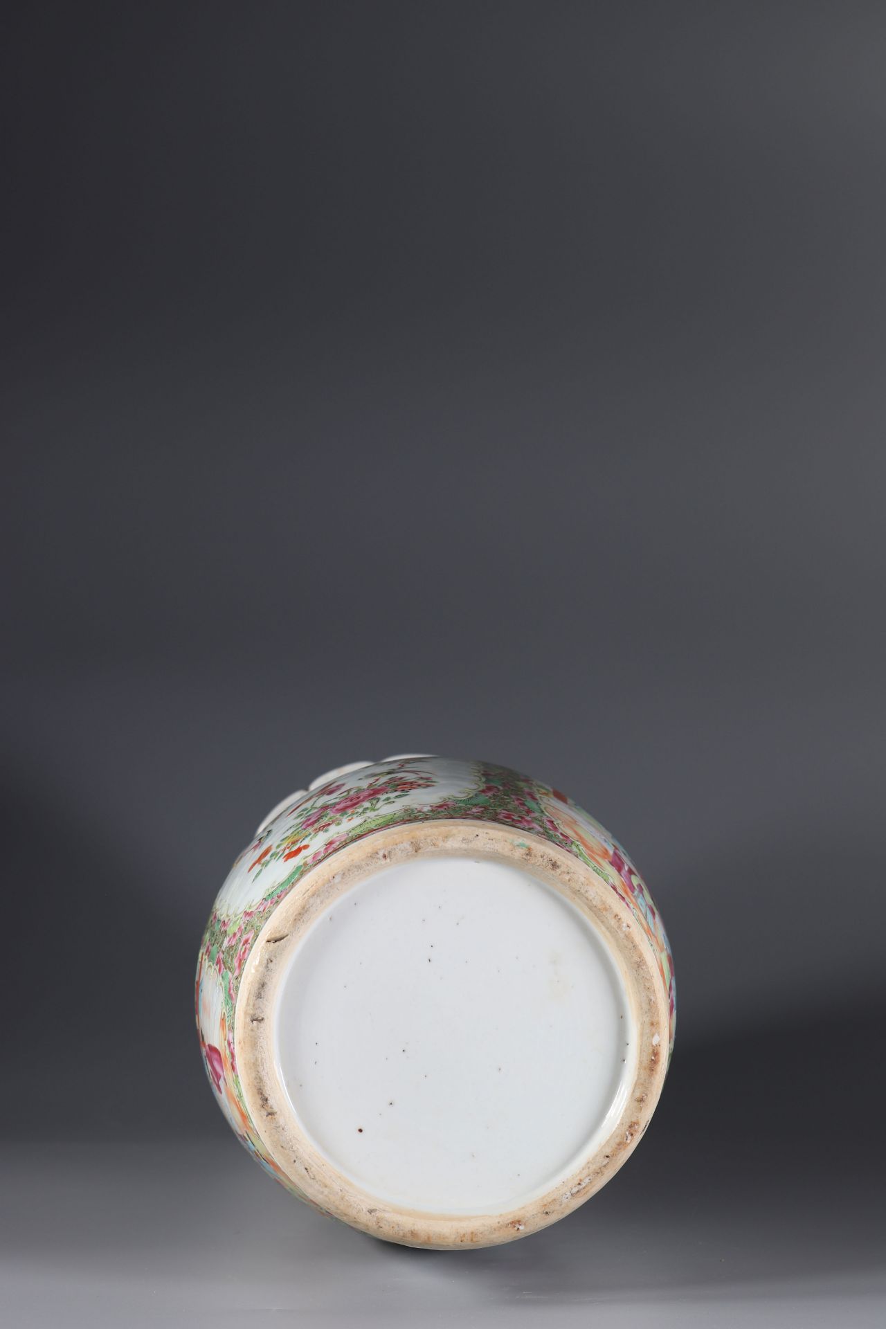 China Canton porcelain vase - Image 5 of 5