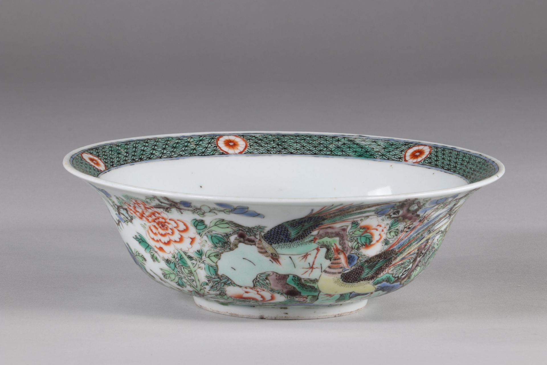 Chinese famille verte porcelain bowl. - Image 3 of 4