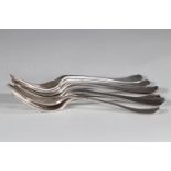 Set of hallmarked silver fork cutlery