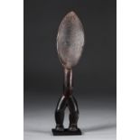 Ceremonial spoon Dan early 20th century beautiful patina - private collection Belgium
