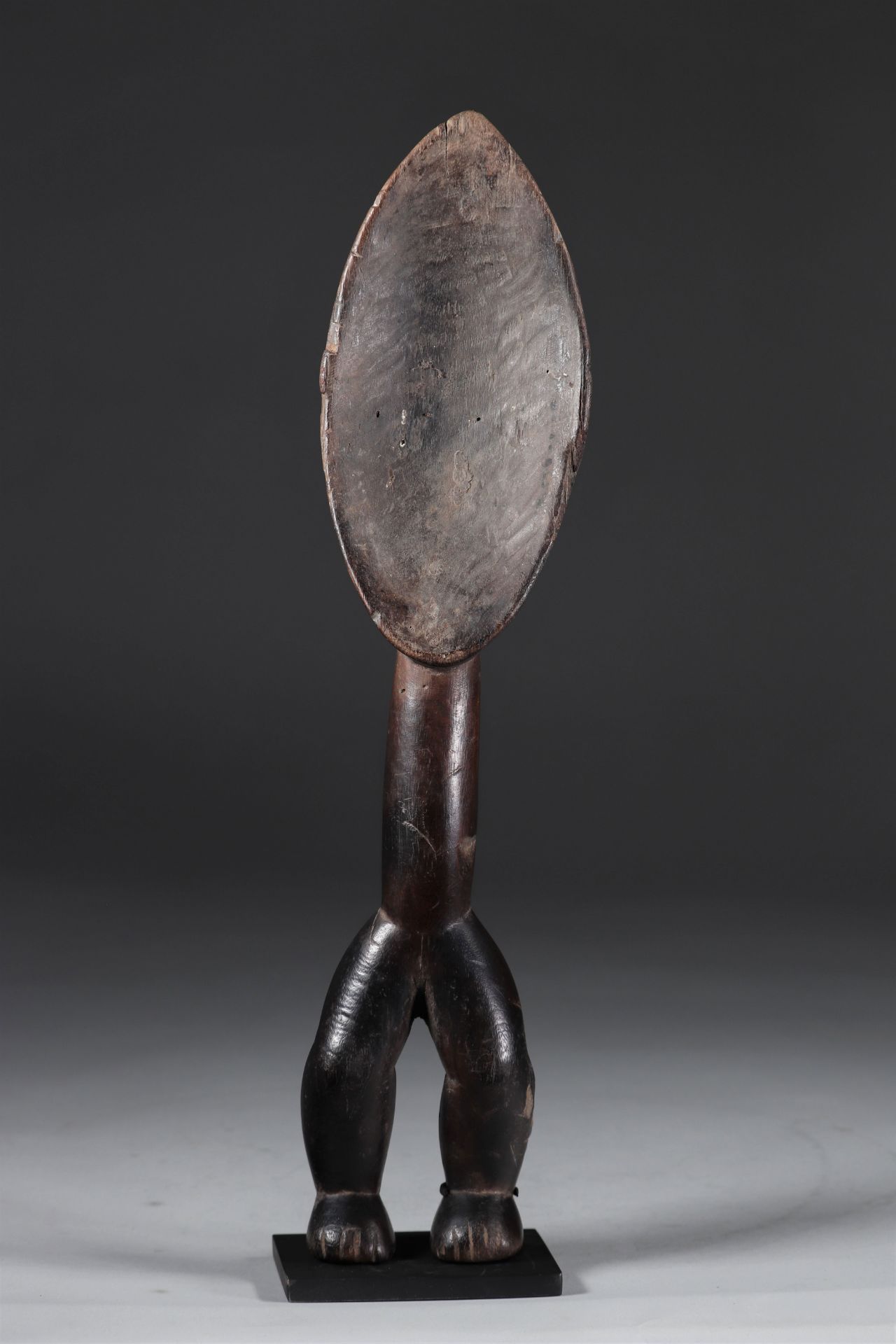 Ceremonial spoon Dan early 20th century beautiful patina - private collection Belgium