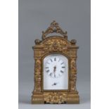 19th century bronze alarm clock
