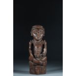 King Kuba in carved wood Congo 20th