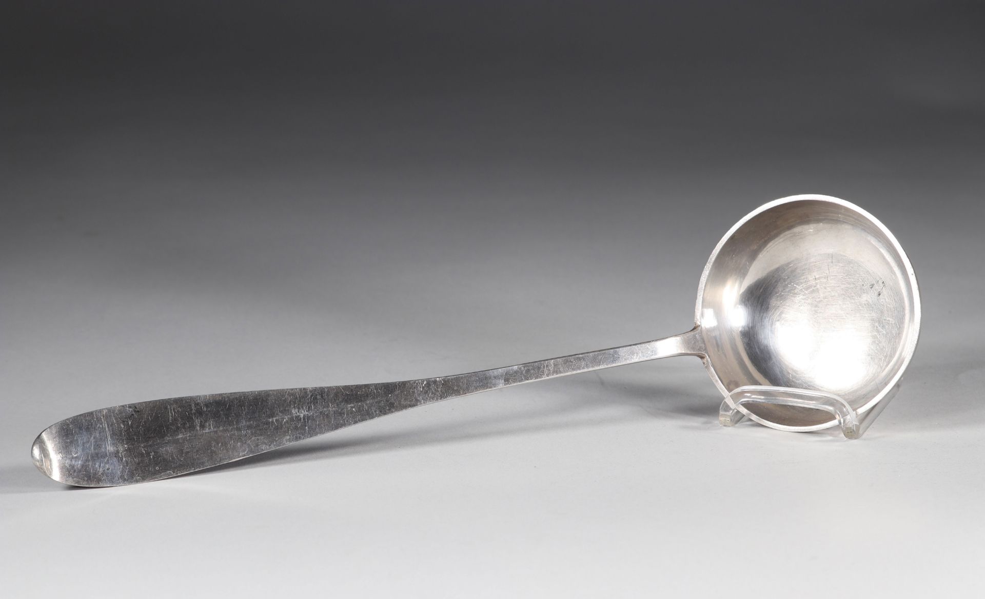 Lot of 3 silver ladles, various hallmarks - Image 6 of 7