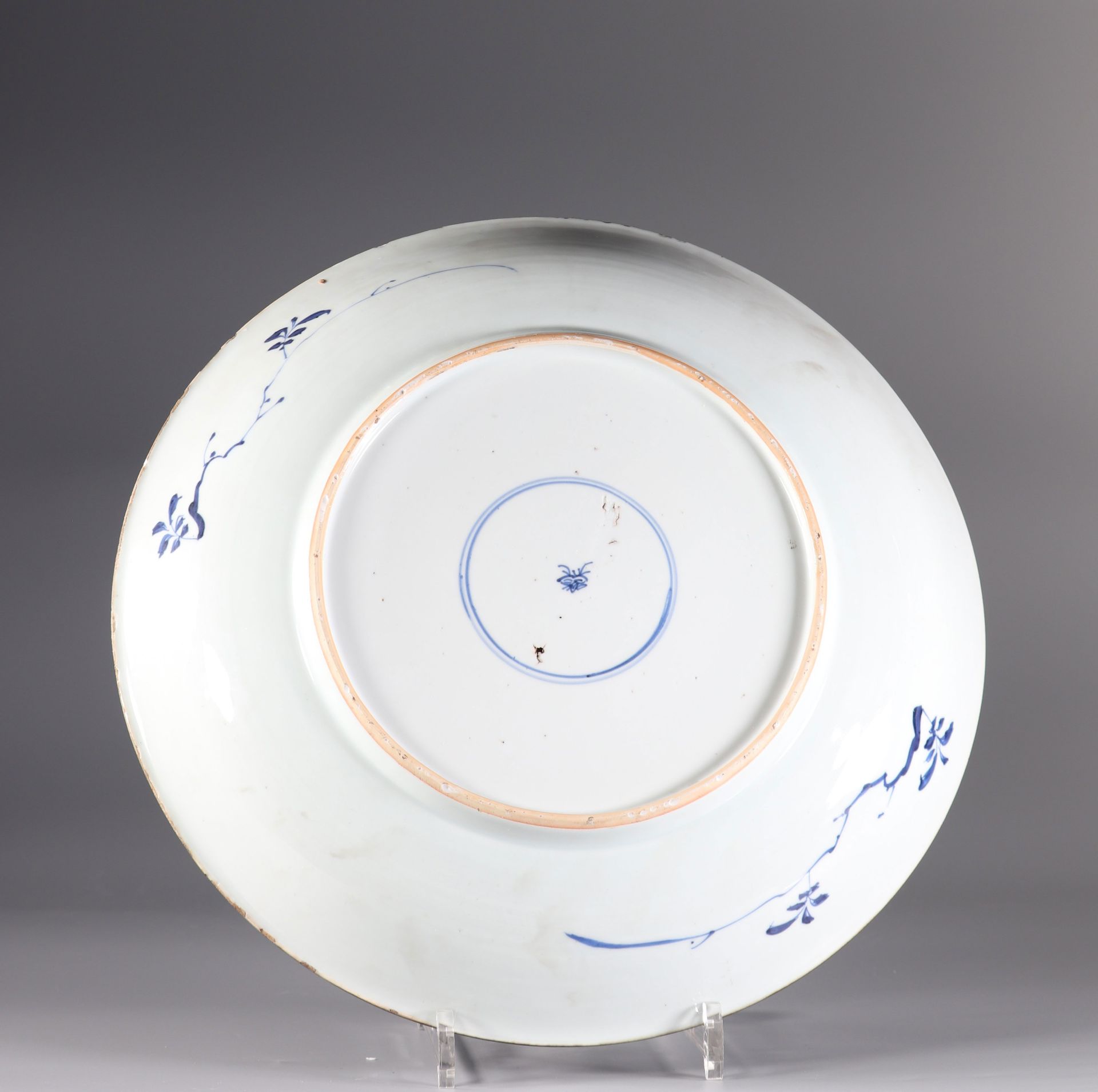 China imposing blanc bleu dish 17th - Image 2 of 2