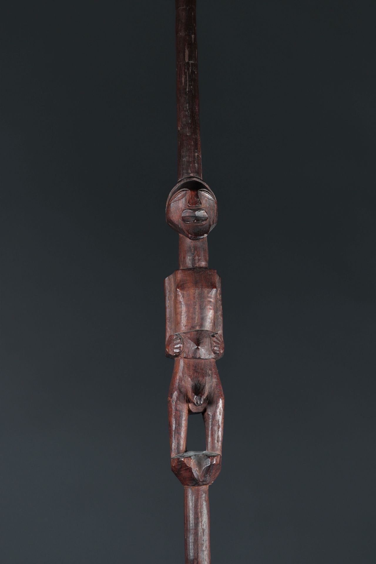 Songye scepter early 20th century beautiful patina of use - Bild 2 aus 5