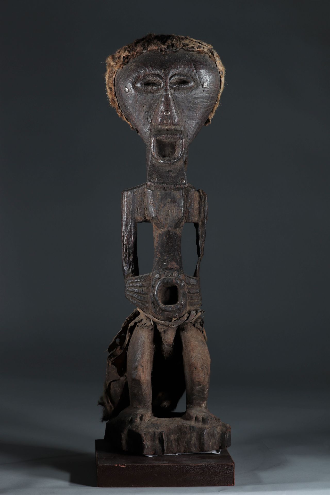 Large Songye ancestor statue early 20th century