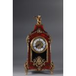 Napoleon III clock Boulle and bronze marquetry