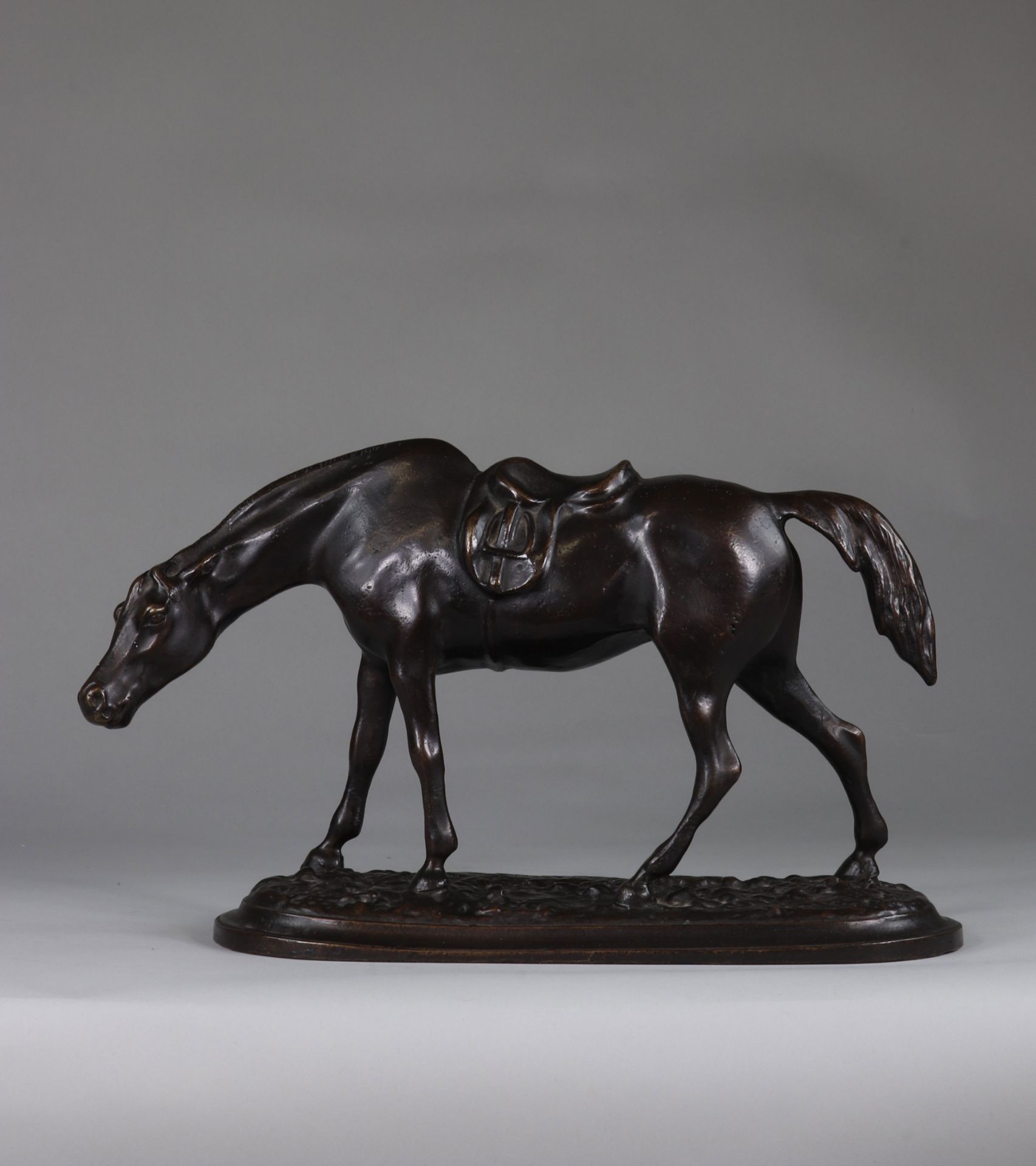 Bronze sculpture "the horse"