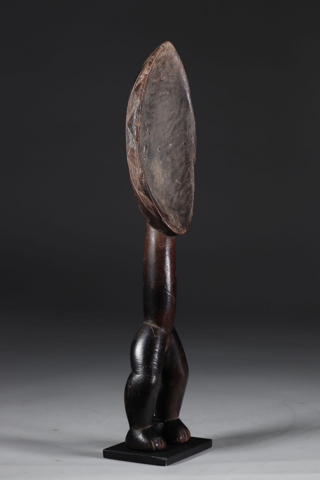 Ceremonial spoon Dan early 20th century beautiful patina - private collection Belgium - Image 2 of 6
