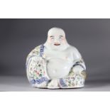 China famille rose porcelain buddha mark under the piece