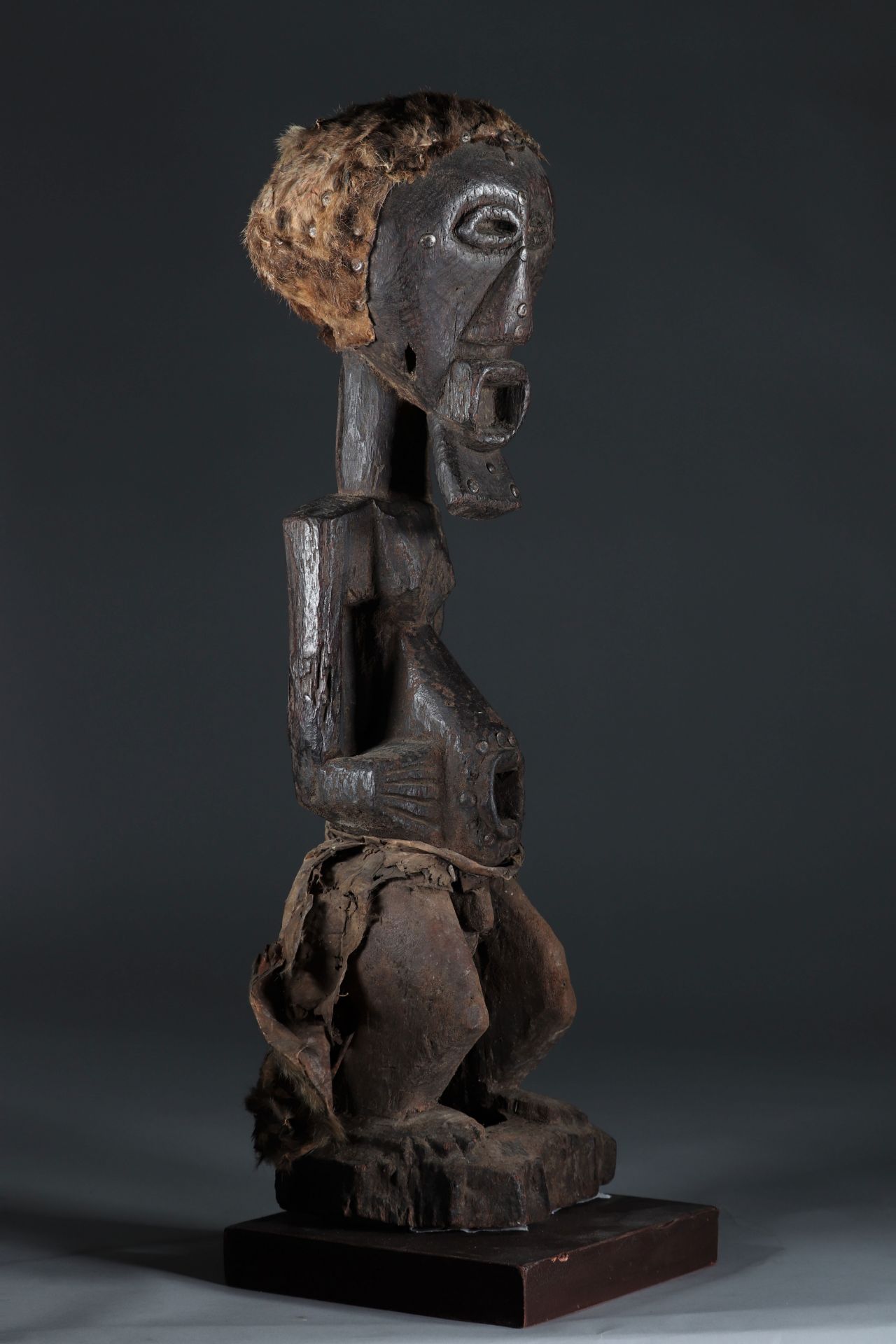 Large Songye ancestor statue early 20th century - Image 2 of 6
