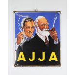 AJJA enamel sign "the smokers"