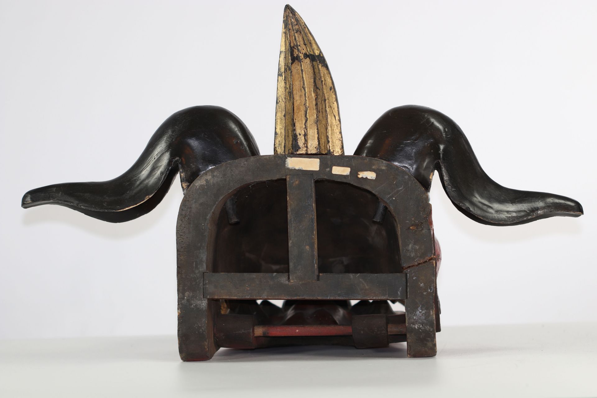 Imposing Shi- Shi Mask Japan early 20th century - Image 7 of 10