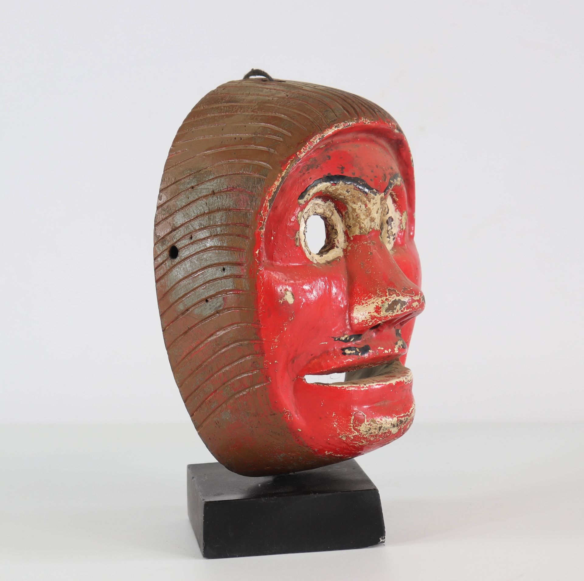 Traditional dance mask from South Mexico or Guatemala, 19th C. - Image 2 of 3