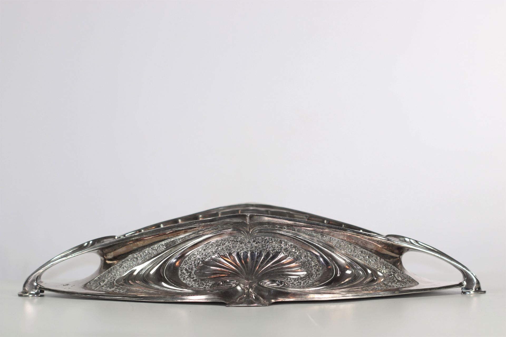 Art Nouveau silver-plated planter, probably WMF, Germany, circa 1900 - Image 3 of 4