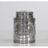 Louis XVI style silver tea pot Hallmarks under the base.