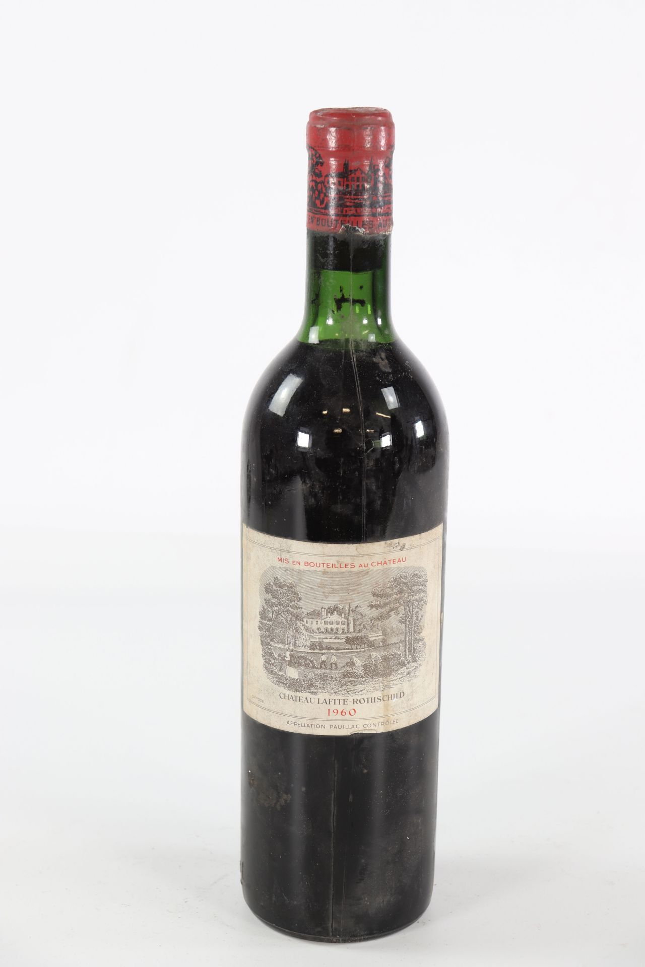 1 Bottle Bordeaux Pauillac Chateau Lafite Rothschild 1er-Grand-Cru Classe Red - 1960