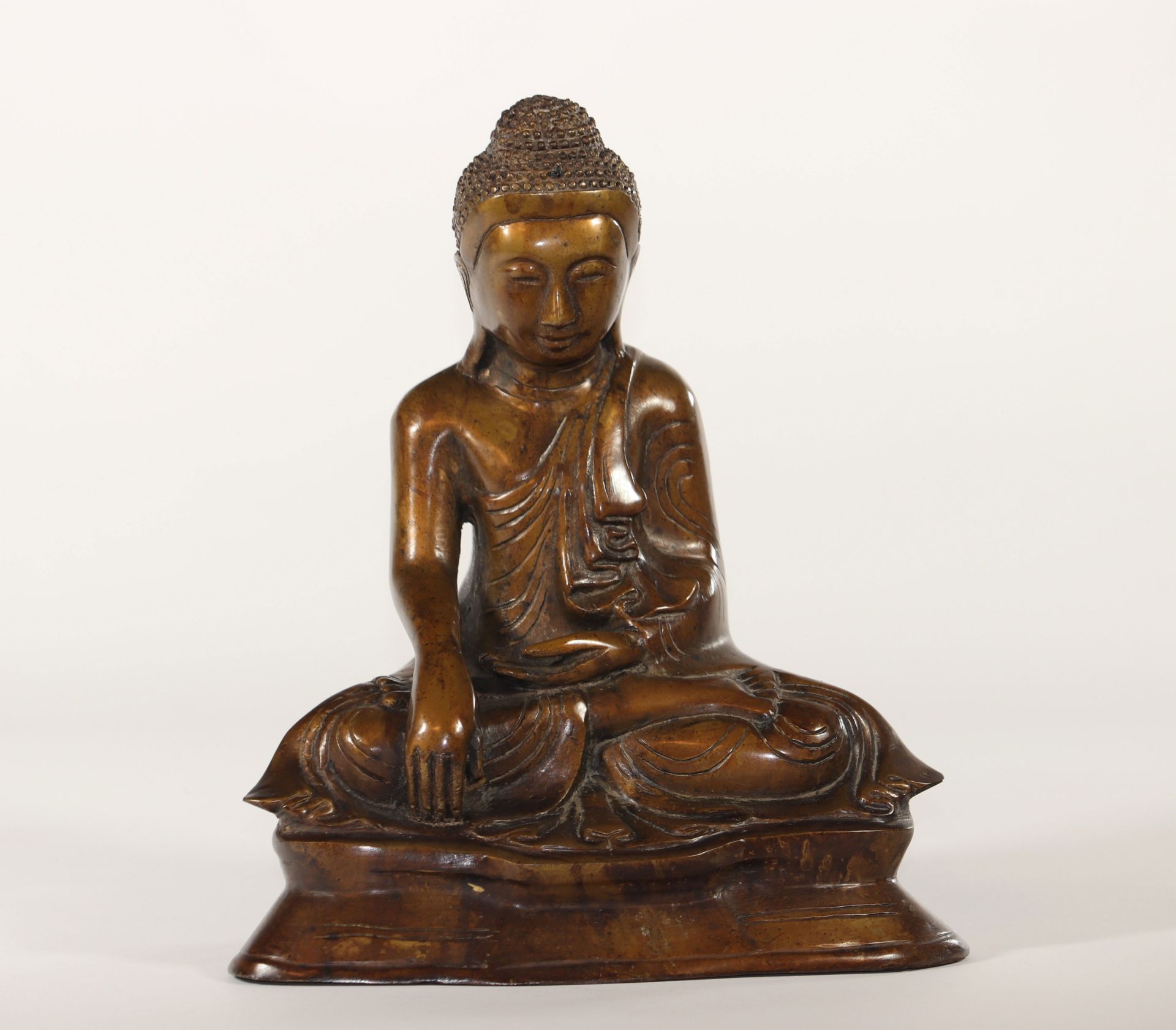 China bronze Buddha Qing period