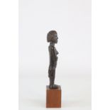 African statuette Congo, dark patina
