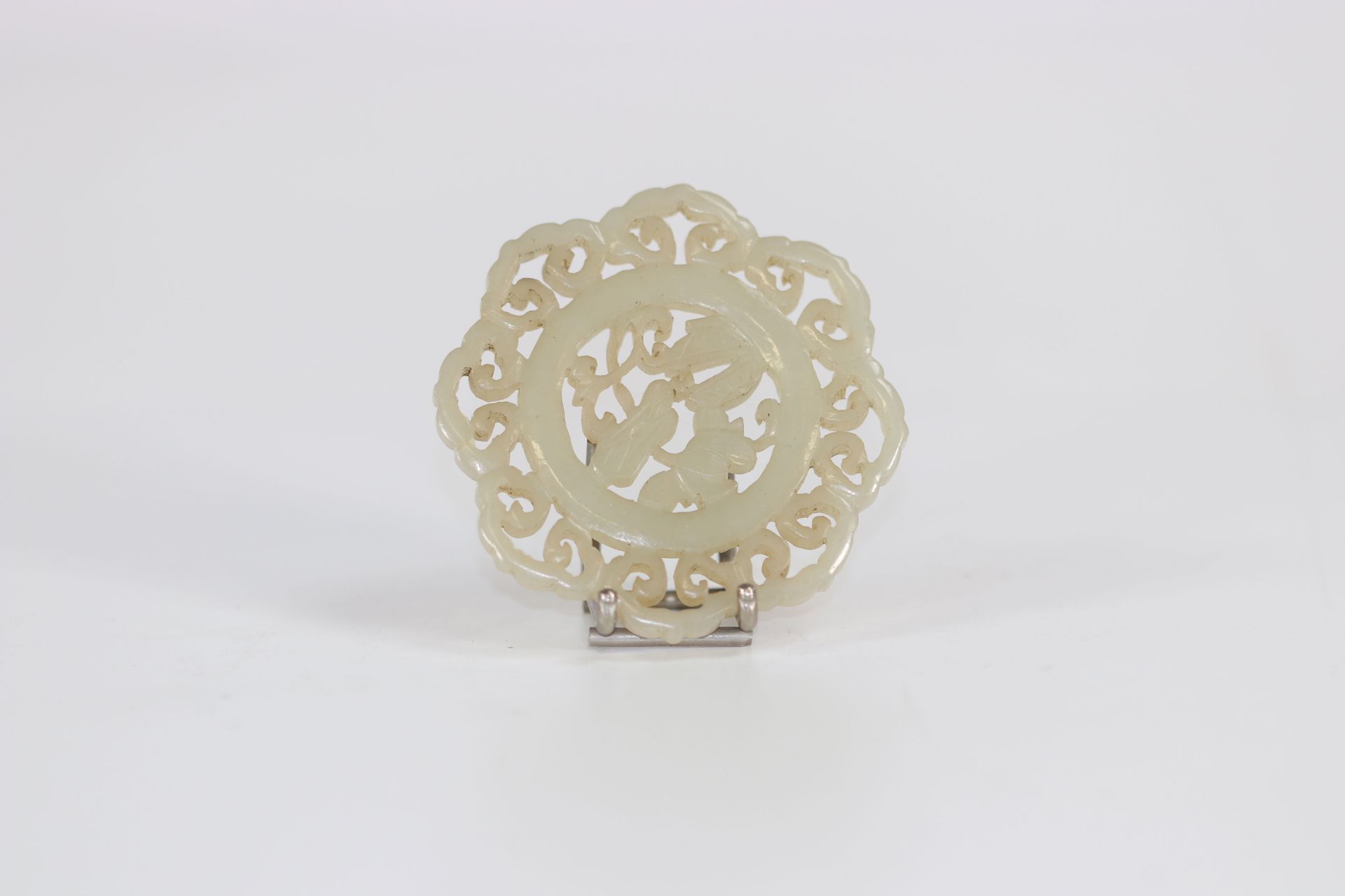 Jade pendant, China Qing period - Image 2 of 2