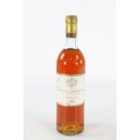 1 bottle - Château Suduiraut 1975 Sauternes Sweet White -