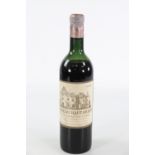 1 bottle of Chateau Haut Brion - pessac Leognan - grand cru Classe GRAVES - 1956 -