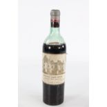 1 bottle of Chateau Haut Brion - grand cru Classe GRAVES - 1942 -