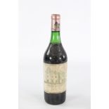 1 bottle of chateau Haut Brion - pessac Leognan - grand cru Classe GRAVES - 1974 -
