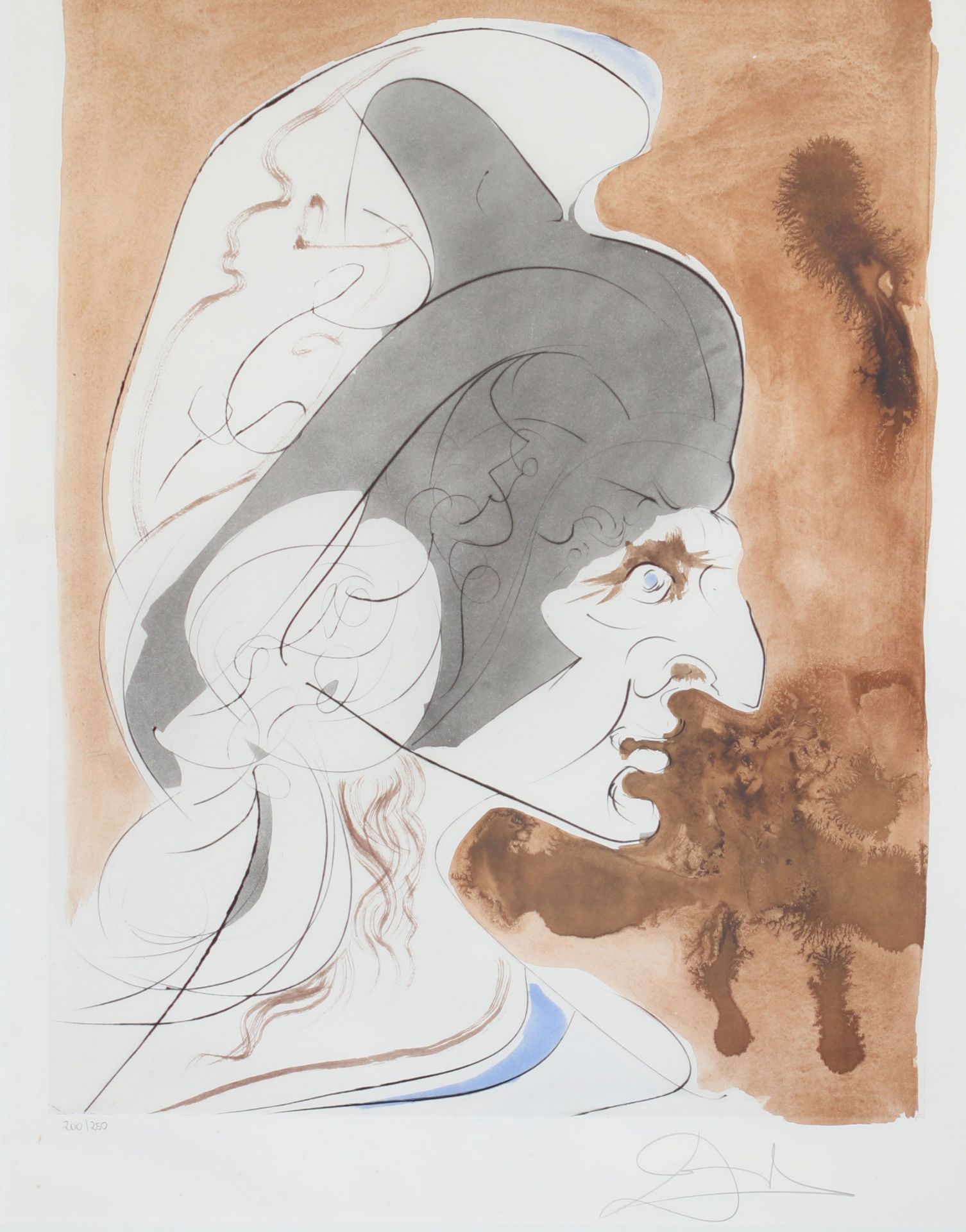 Salvador DALI (1904-1989) Condottiere from 1975 ref Michler / Löpsinger 763