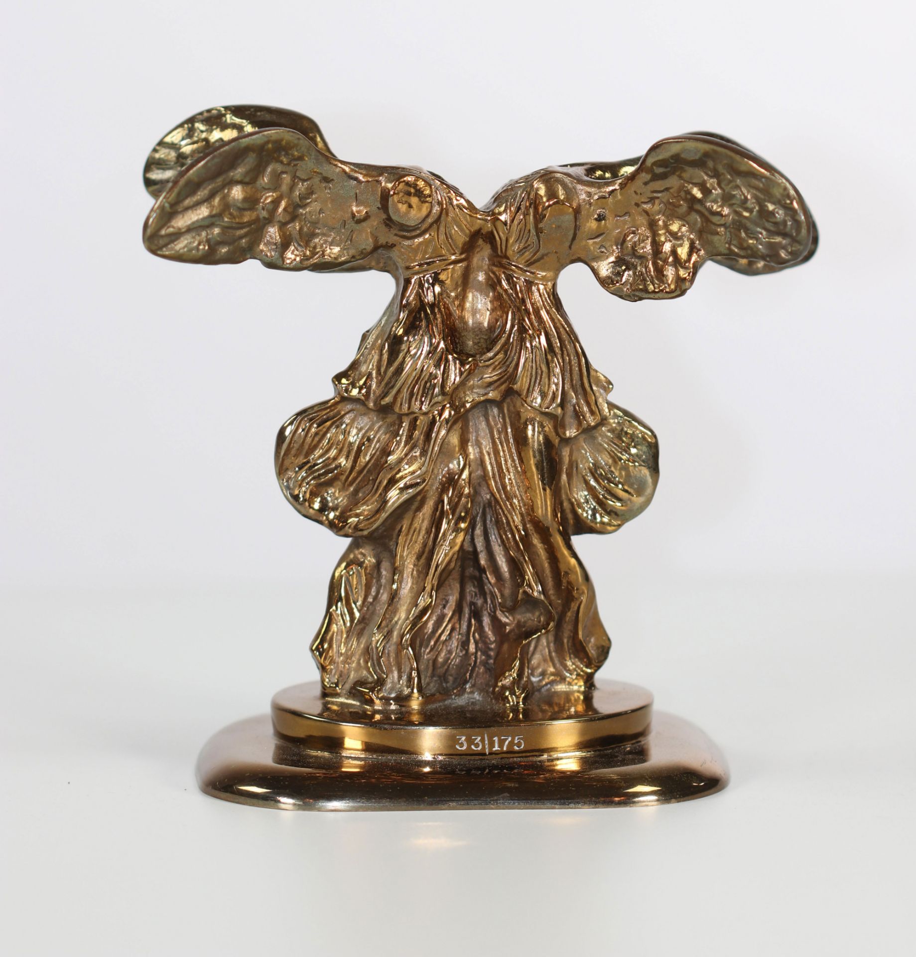 Salvador DALI Double Victory of Samothrace bronze 33/175: 20th - Image 3 of 4