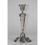 18th silver candlestick