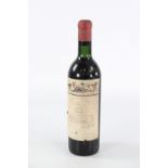 1 bottle of Chateau Mouton Rotschild 1957 - 1er grand cru Classe -