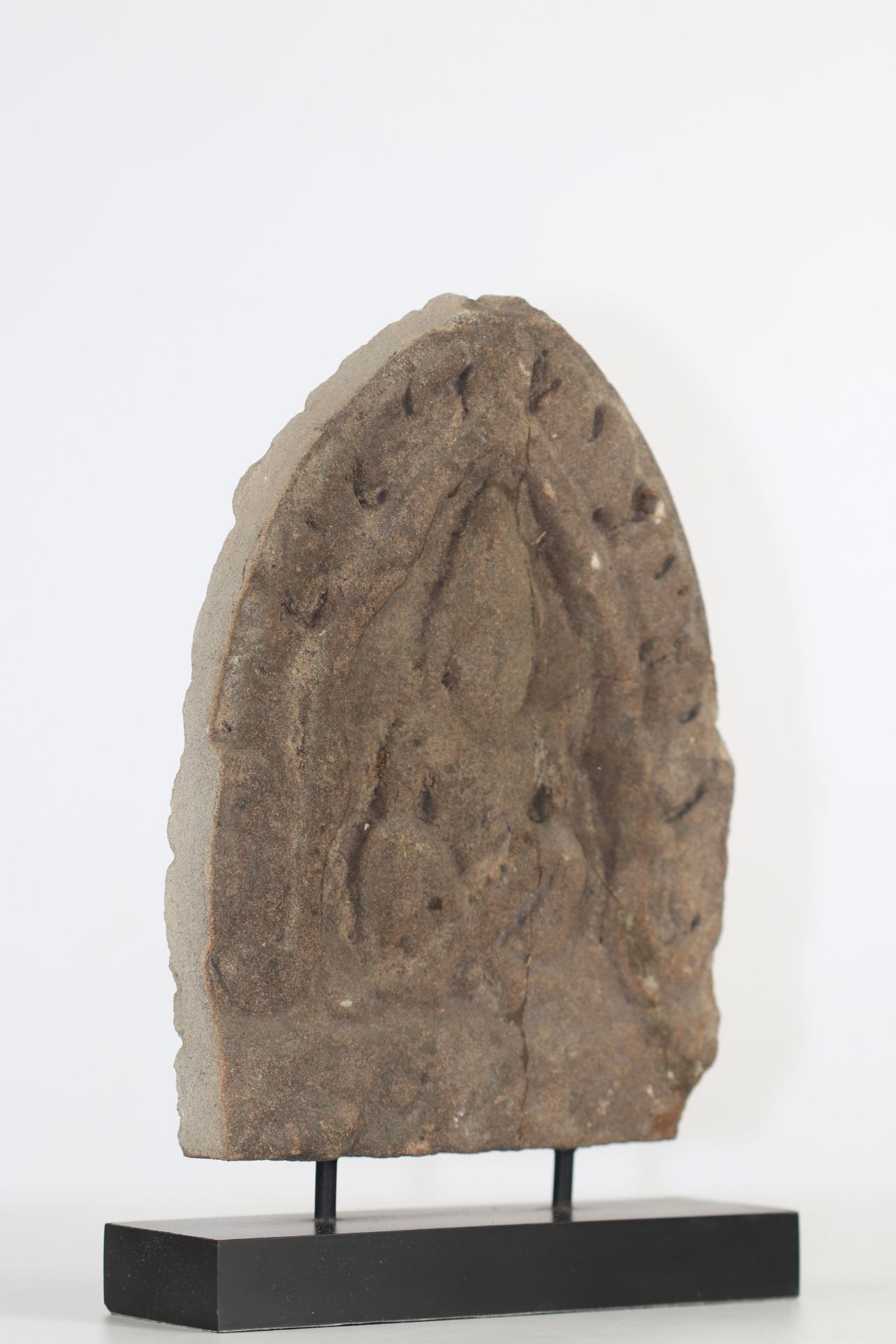 Khmer fragment - Rishi - 15th -16th century - Cambodia - Image 2 of 3