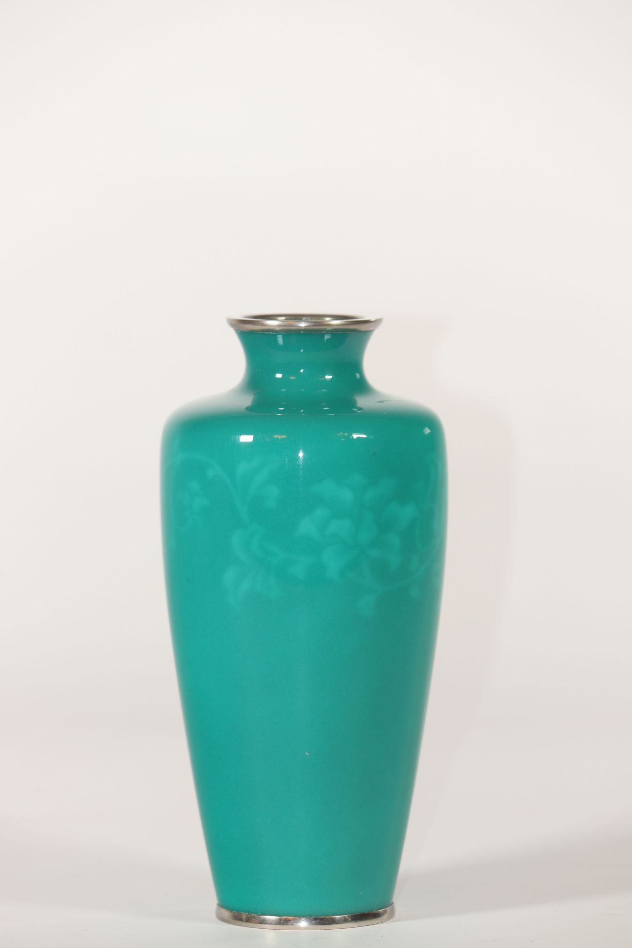 Cloisonne vase - Shõwa - by Ando - Image 2 of 4