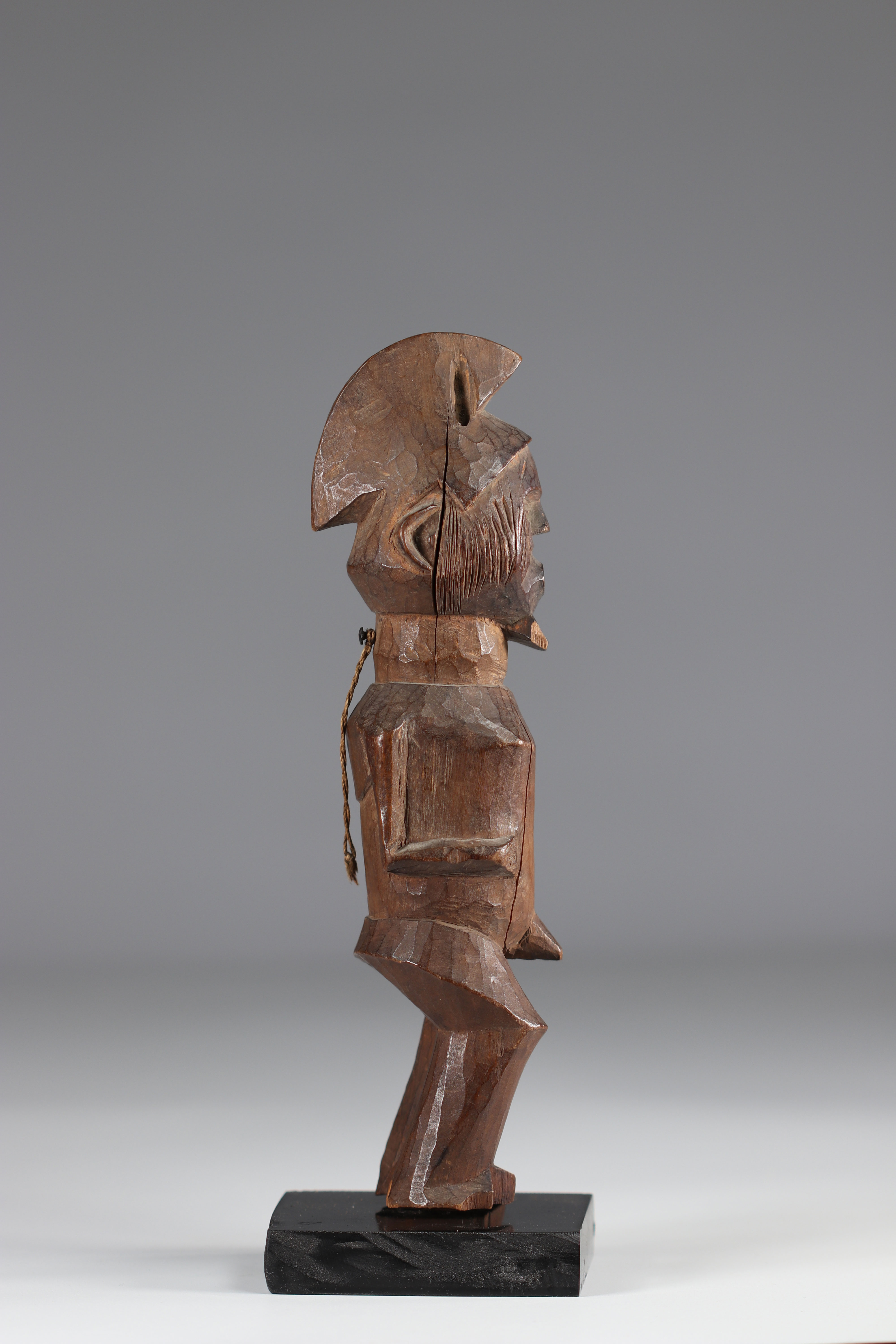 Teke statue - beautiful patina -1st half of the 20th century - DRC - Africa - Image 4 of 6