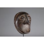 Rare Hemba Soko Muto mask Provenance: ex E.Kawan, bought from W.Mestach, beautiful patina of use and