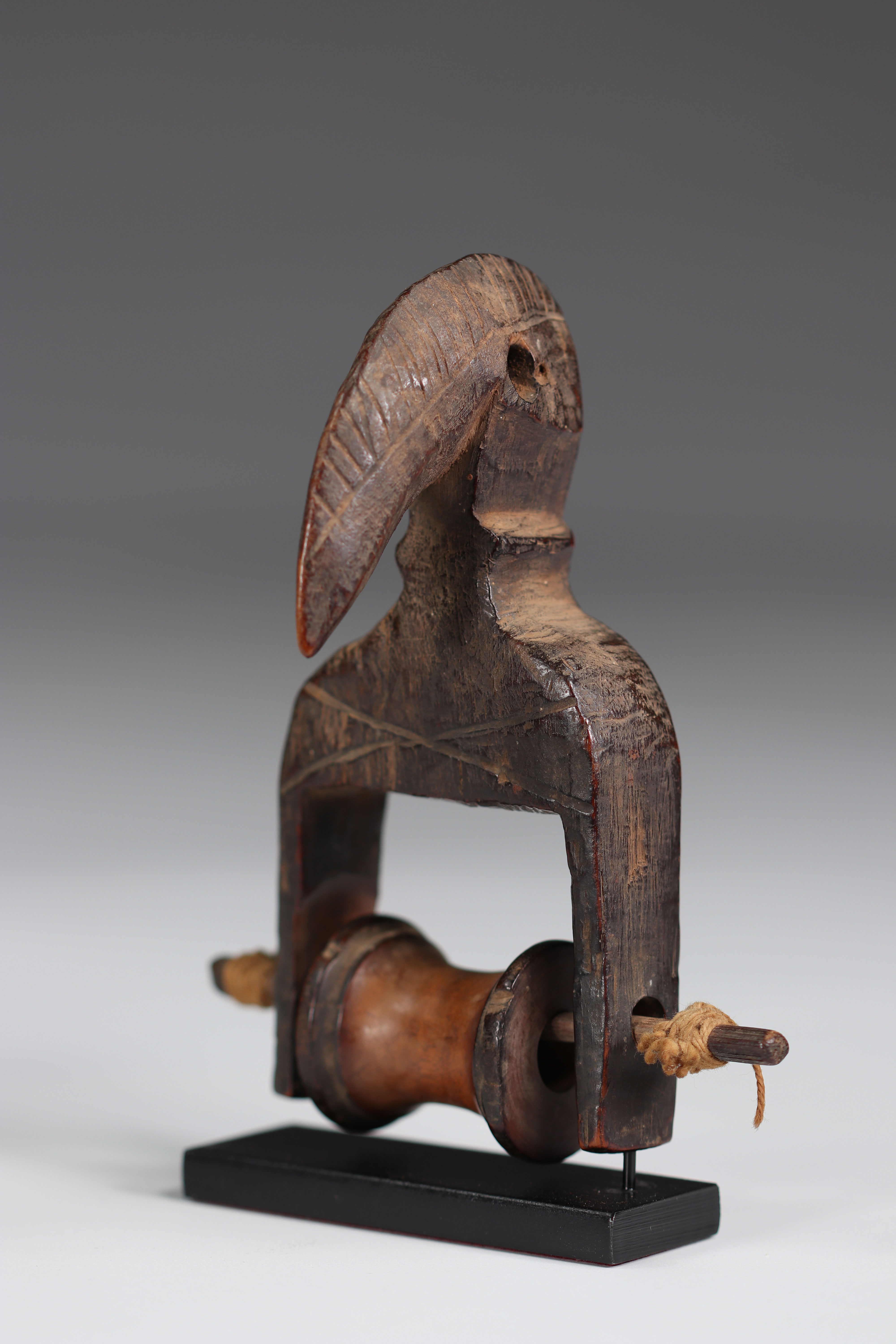 Senoufo Ivory Coast mid 20th century pulley