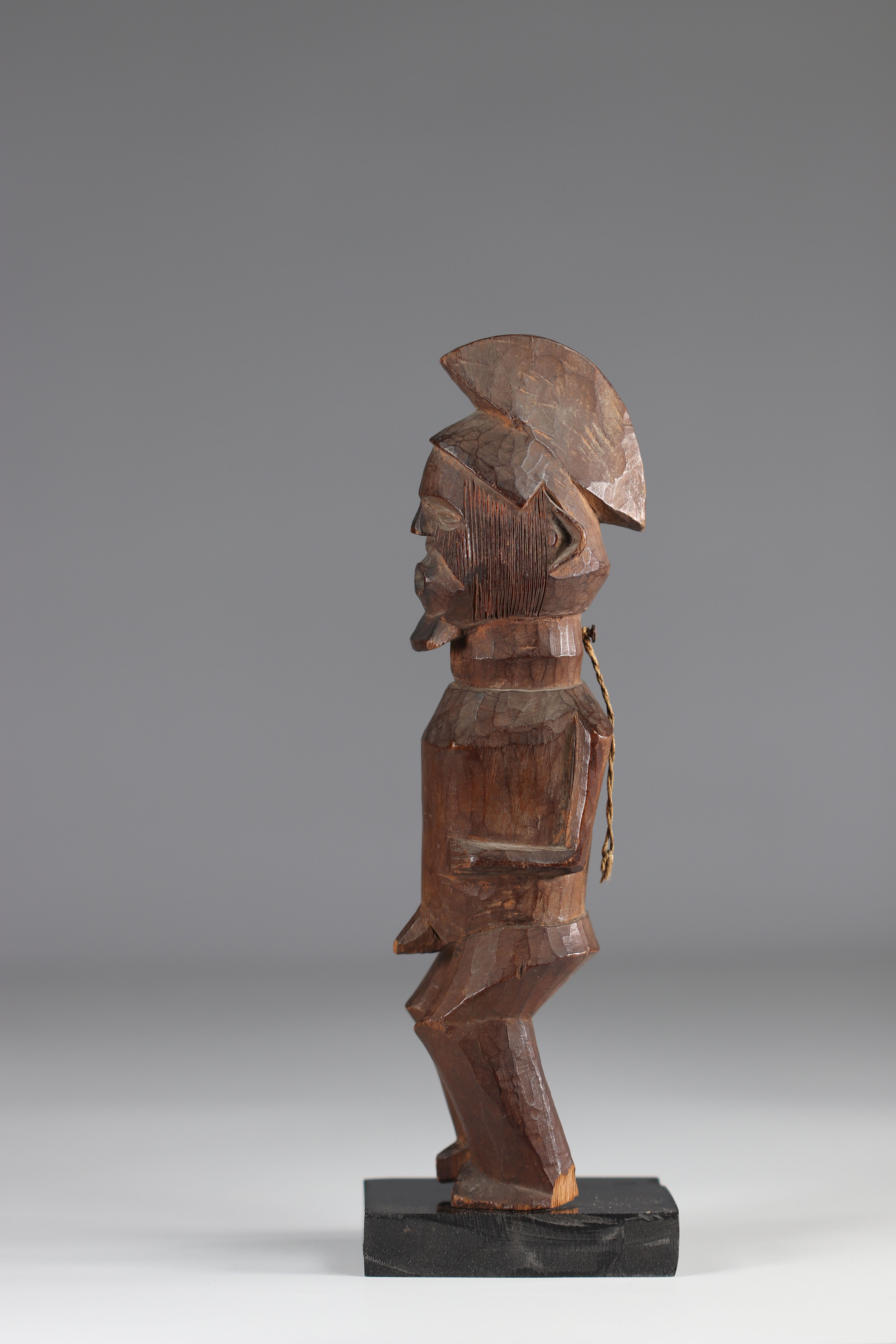 Teke statue - beautiful patina -1st half of the 20th century - DRC - Africa - Image 6 of 6