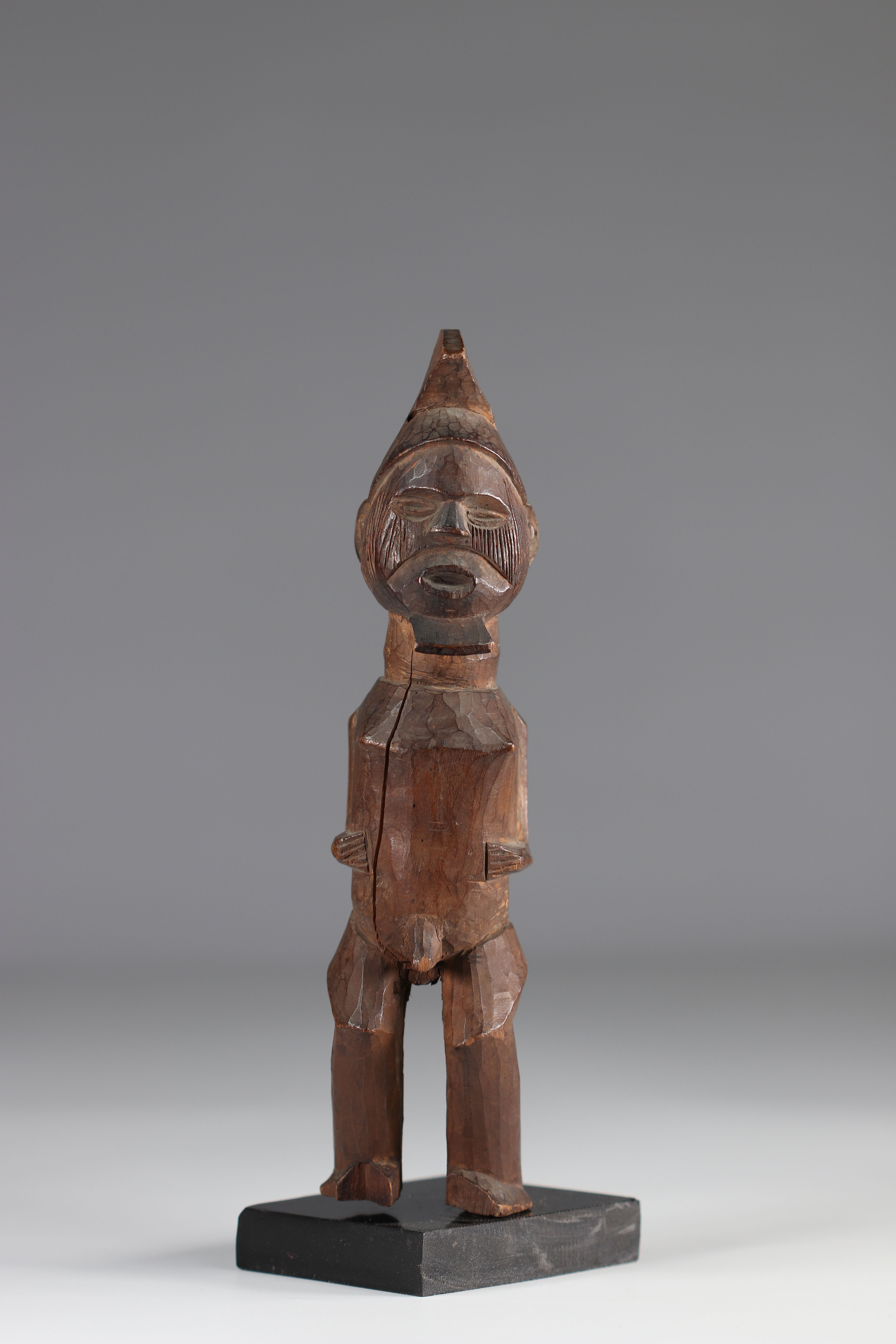 Teke statue - beautiful patina -1st half of the 20th century - DRC - Africa - Image 2 of 6