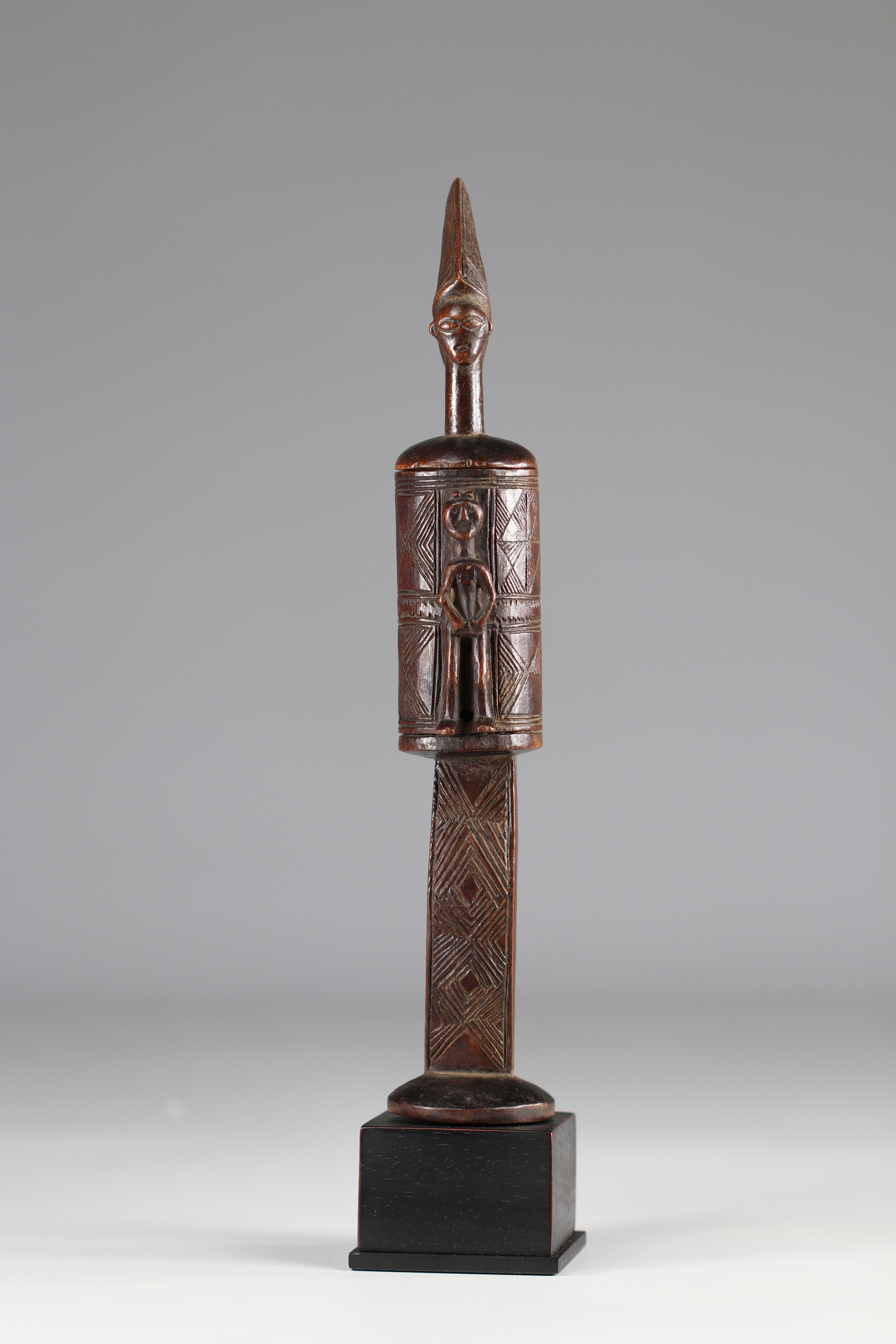 Beautiful Tabattiere Chokwe, Angola. 19th century. Old English collection - Image 2 of 6