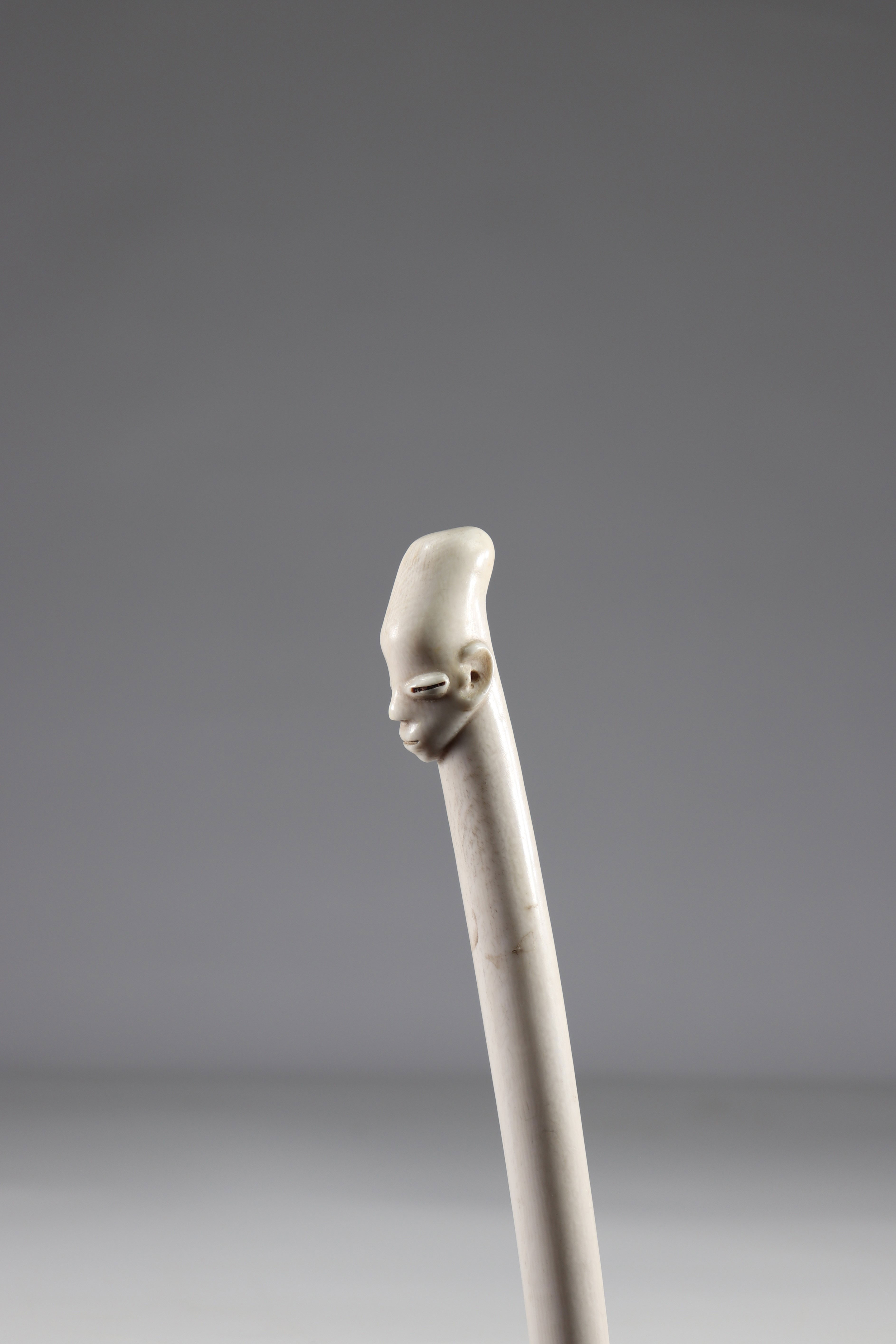 Rare prestige Mangbetu scepter in ivory -. Early 20th - Ground floor - Image 5 of 6